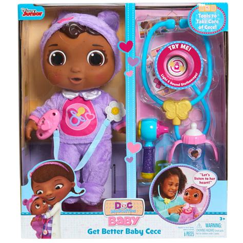 Just Play Doc McStuffins Get Better Baby Cece, Kids Toys for Ages 3 up - Walmart.com