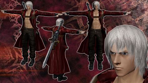 Devil May Cry 3 - Dante - cutscenes model by LegalSoul on DeviantArt