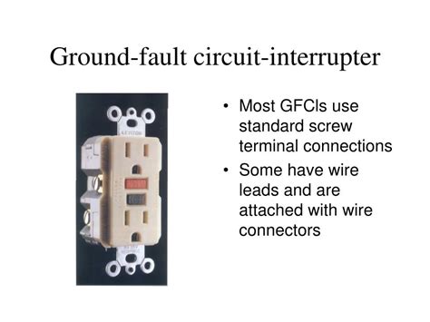 PPT - Ground-fault circuit-interrupter Receptacles PowerPoint ...