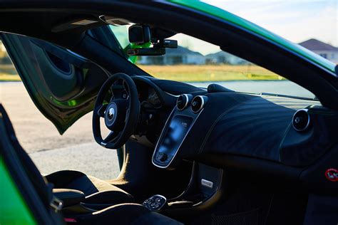 McLaren 570S | Interior shot with a little sunset glow | Photos by Christopher Percy | Flickr