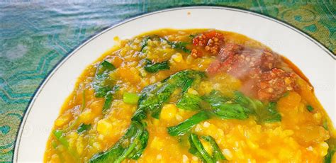 tinutuan, bubur manado, indonesian traditional porridge dish mixed of ...