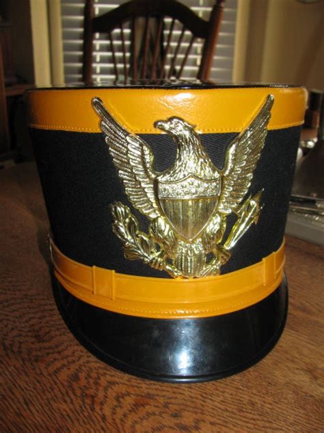 Military Marching band Shako Hat by fromanotherday on Etsy