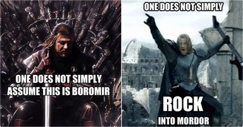 The Lord Of The Rings: 10 Boromir Memes That Are Too Hilarious For Words