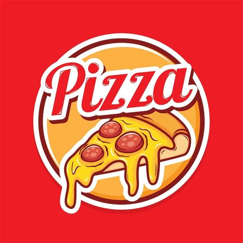 Premium Vector | Pizza logo design