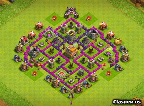 Town Hall 7 Farmingclash Of Clans