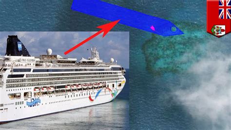 Norwegian Dawn: Cruise ship runs aground on reef off Bermuda after losing power - TomoNews - YouTube