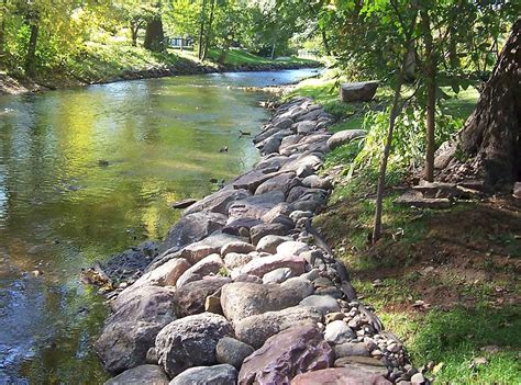 River & Streambank solutions by Cold Stone Shorelines & Retaining Walls ...