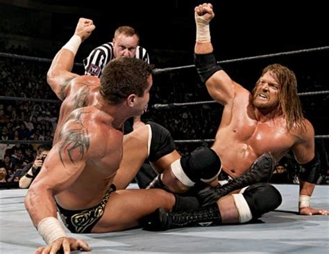 Sports Players: triple h vs randy orton