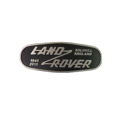 Land Rover Badge – Vintage style – Aluminium - the LED shop