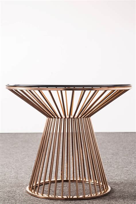 Custom Metal Dining Table Base Glass Dining Table Base For