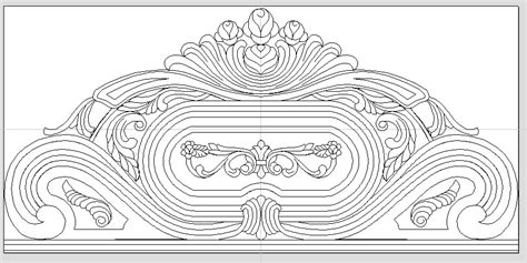New Royal Bed Design 2021 Free DXF File Download