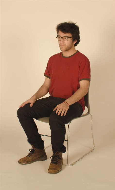 File:Young man sitting in a chair, Feb 2014.jpg - Wikimedia Commons
