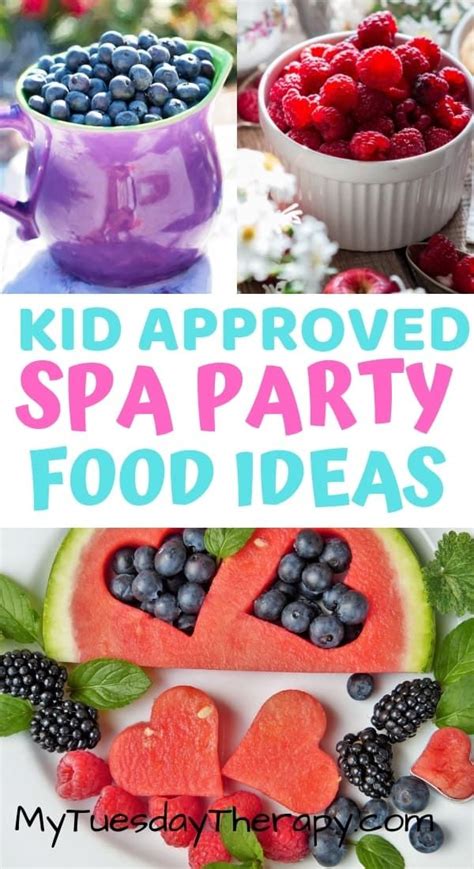 Host a Spa-tacular Spa Party For Kids - Relaxation and Fun | Spa party foods, Kids spa party ...