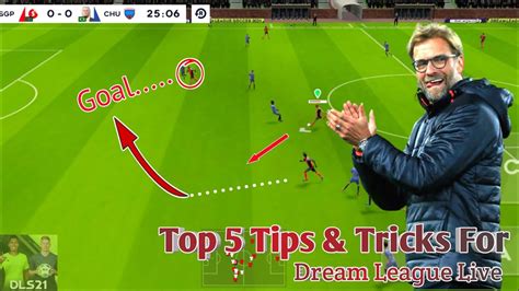 Top 5 Tips & Tricks For Dream League Live | Dream League Soccer 2021 ...