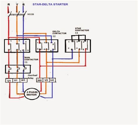 Star Delta Control Circuit Diagram Pdf