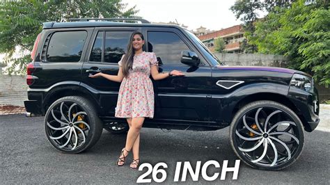 Scorpio Modification - 26 Inch Alloy 😱 - YouTube