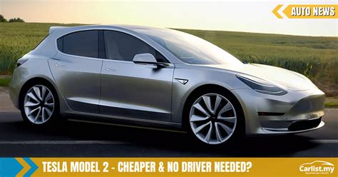 New 'Baby Tesla' Model 2 will be fully autonomous? - Electric Vehicle ...