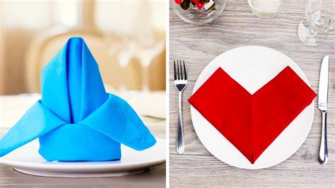 15 EASY AND BEAUTIFUL NAPKIN FOLD IDEAS TO DECORATE YOUR DINING TABLE ...