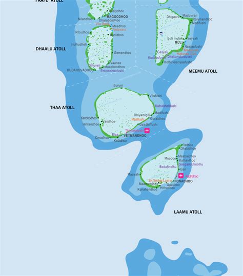 Map Of The Maldives Islands | Hiking In Map