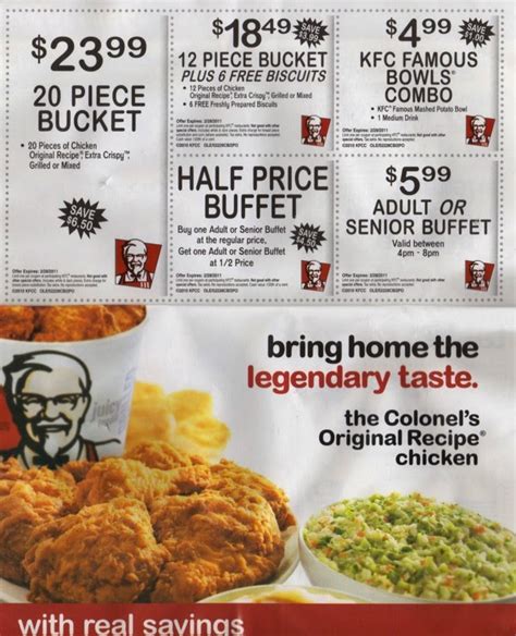 Note : you can also get this at Coupons For Kentucky Fried Chicken ...