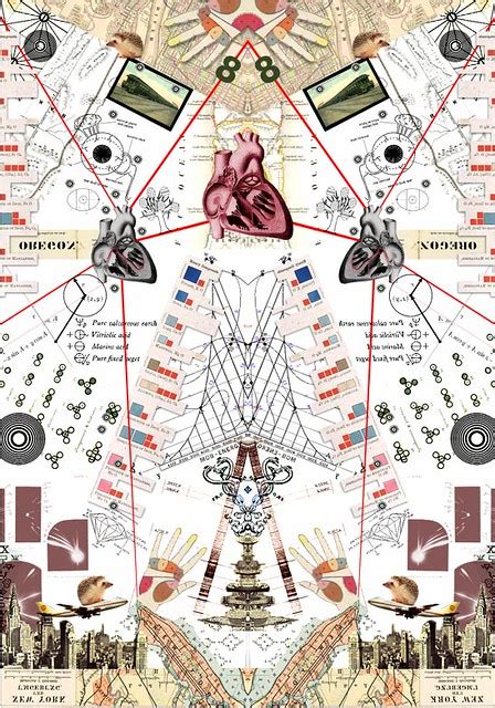 Heart Map Collage | Maia Valenzuela | Flickr