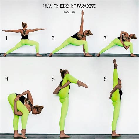 How to get from Warrior II into Bird of Paradise a pose that requires ...