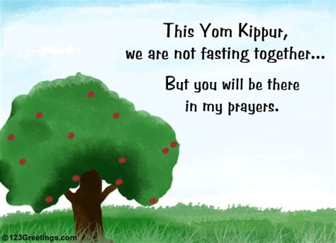 In My Prayers On Yom Kippur... Free Yom Kippur eCards, Greeting Cards | 123 Greetings