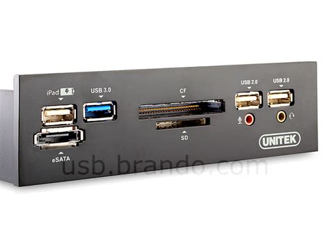 USB 3.0 5.25" Multi-Function Front Panel