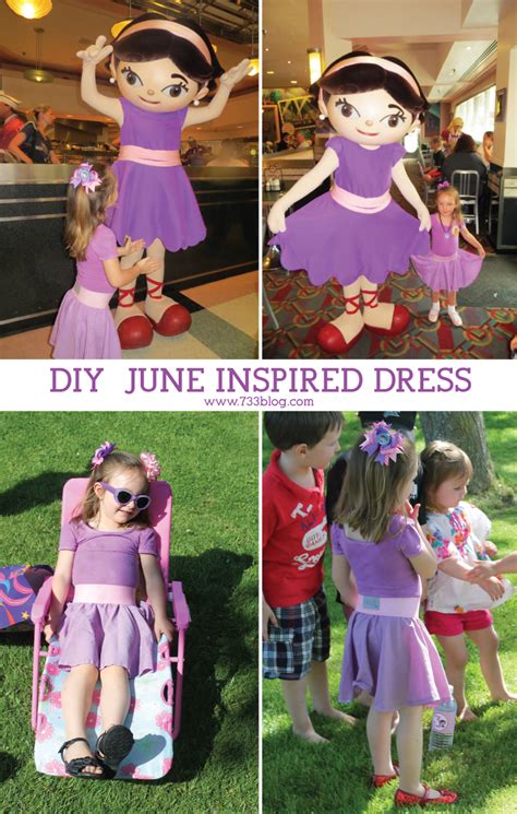 DIY The Little Einsteins "June" Inspired Dress - Inspiration Made Simple