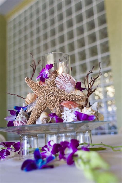 80 Beach Centerpieces That Will Drive You Crazy | Beach centerpieces, Beach wedding centerpieces ...