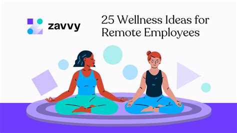 25 Virtual Wellness Ideas for Remote Employees | Zavvy