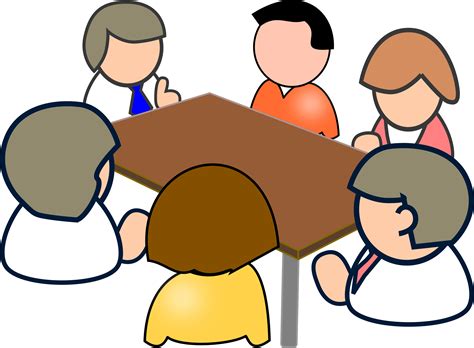 Clipart - meeting