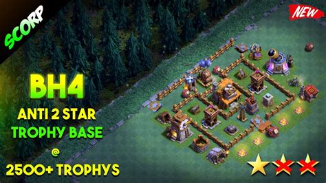 Clash Of Clans - BH4 BASE/ BUILDER HALL 4 BASE/ ANTI 2 STAR/ REPLAYS ...