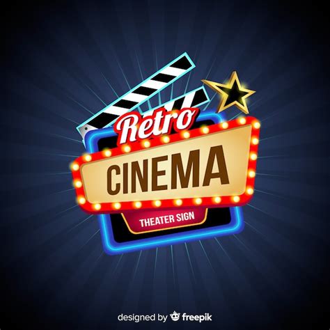 Fondo de cine retro | Vector Gratis