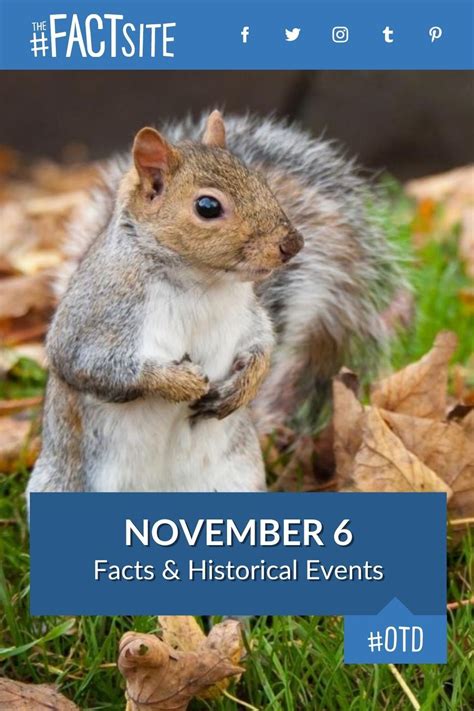 November 6: Facts & Historical Events On This Day - The Fact Site