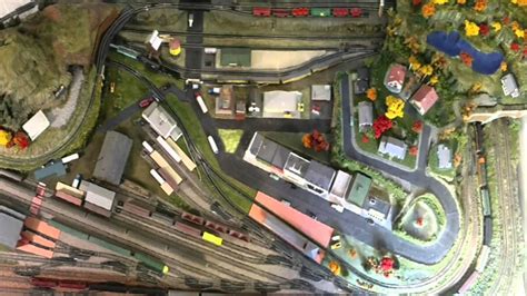 Colleywood / Maryville Junction - An N-scale DCC 4x8 Freelanced Layout - YouTube