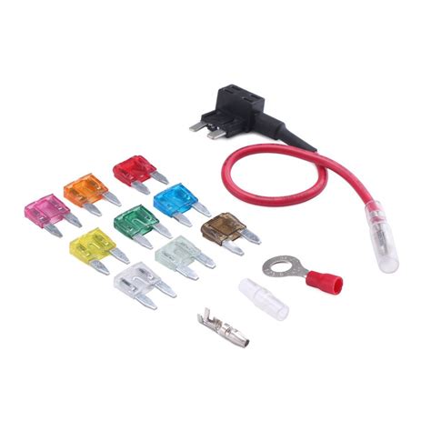 DROK ATM-sized kit (mini fuse) : ATO ATC ATM Add-a-Circuit Kit Auto Low ...