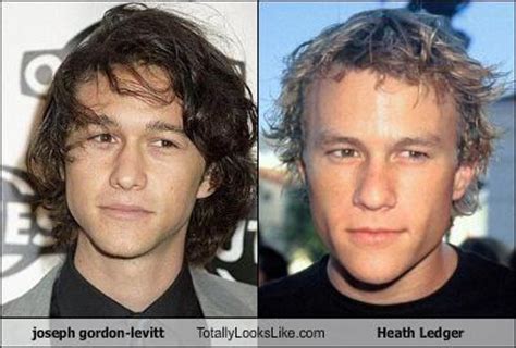 Do you think Heath Ledger and Joseph Gordon Levitt look alike? - Movies ...