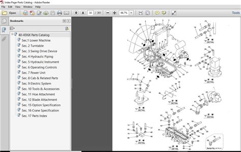 ihi excavator parts manual