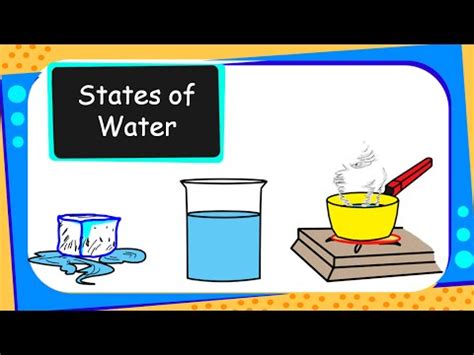 Science - States of Water (States of matter for children) - English - YouTube