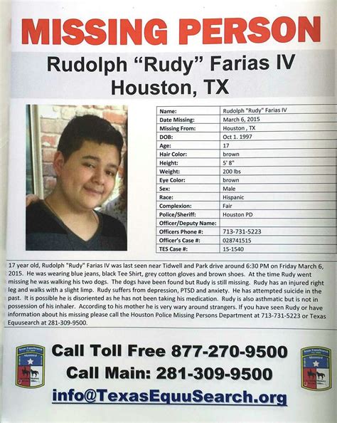 Rudy Farias, missing at 17, found outside Houston church after 8 years