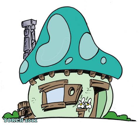 a smurf House 01 by the-TORCH on DeviantArt