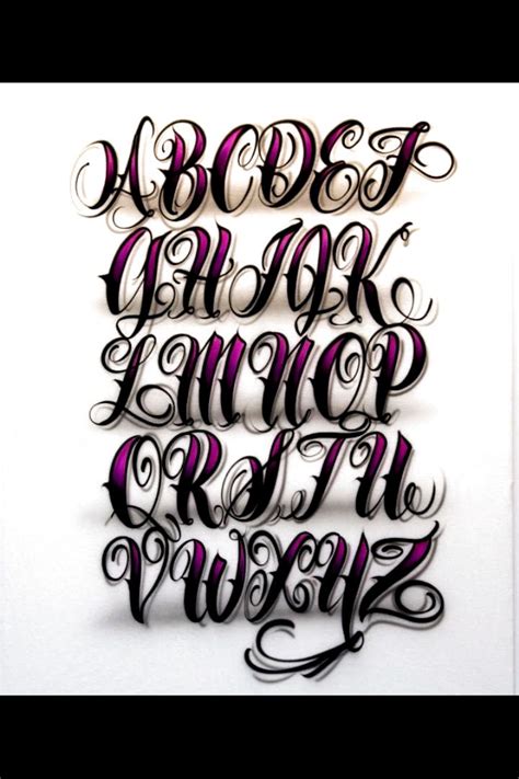 Airbrush Lettering Font - Fancy Script Caps #Letters | Lettering alphabet, Tattoo fonts alphabet ...