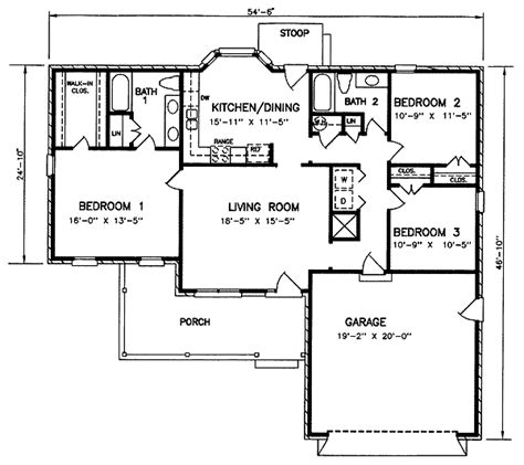 House 8140 Blueprint details, floor plans