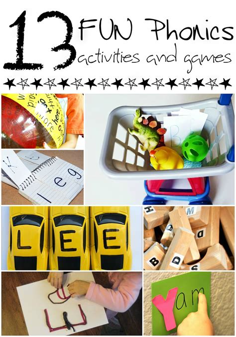 13 Creative Phonics Games and Activities