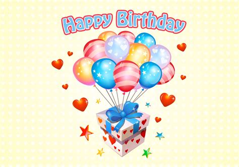 Happy Birthday Wishes Balloons Clip Art