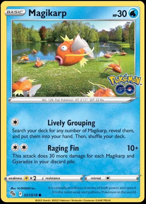 Magikarp #21 Prices | Pokemon Go | Pokemon Cards