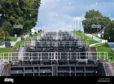 Neptune's Staircase, a series of locks along the Caledonian Canal, Scotland Stock Photo - Alamy