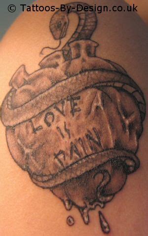 Love is Pain Tattoo