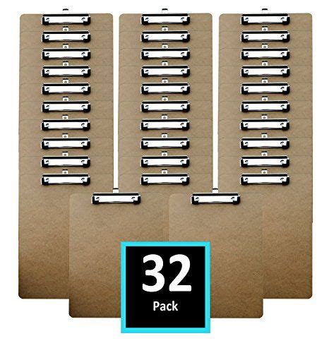 Clipboards (32 Pack) Letter Size Hardboards in bulk – Perfect for office, business or school ...